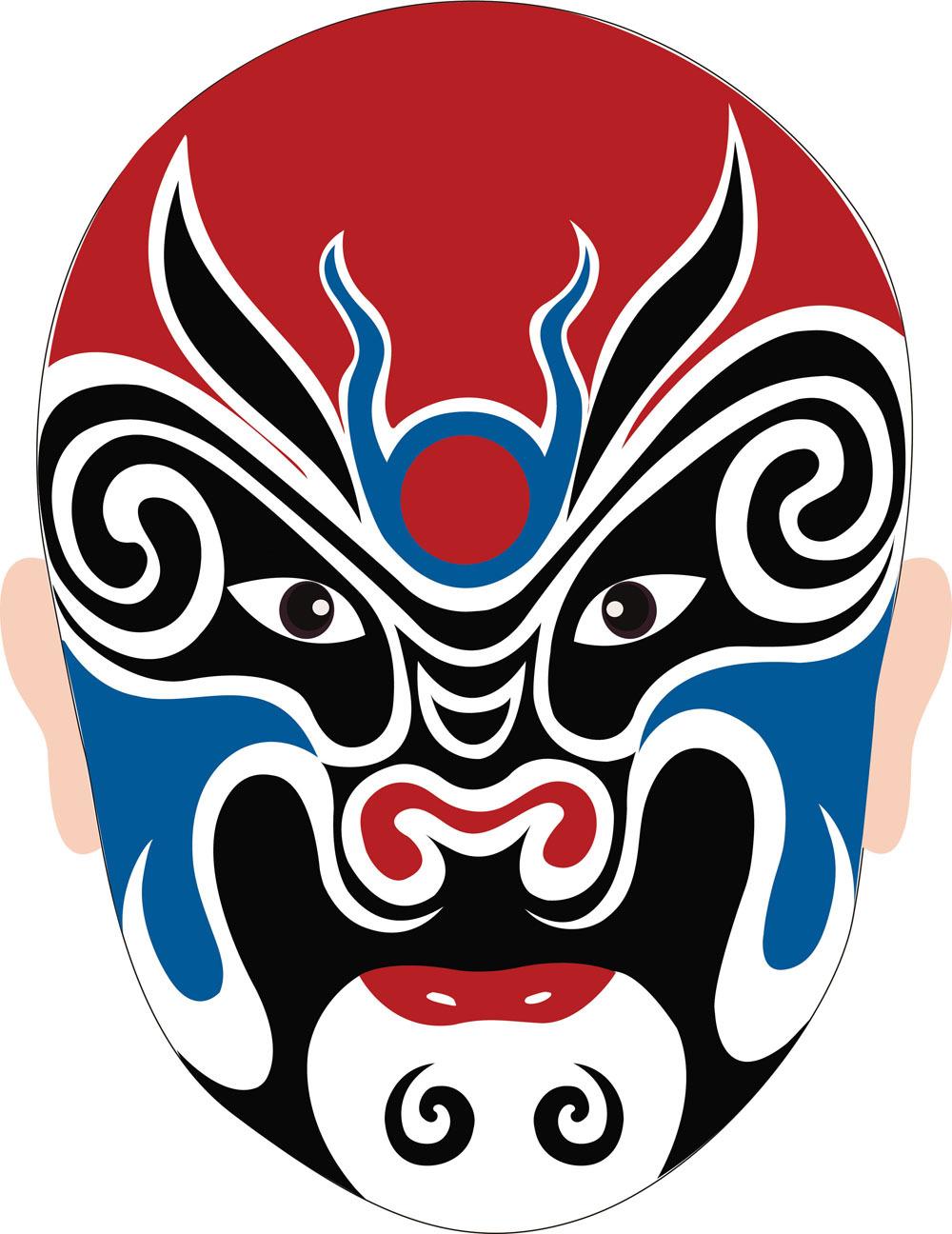 

Новая китайская Пекинская опера, макияж для лица, современный простой китайский стиль, драма, Сычуаньская опера, Куадрос, салон декораций 21*30cm