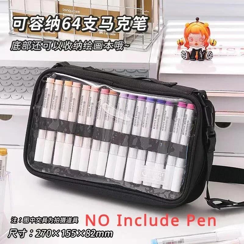 Languo 207/9 Colors Direct Liquid Color Acrylic Paint Pens Brush Marker Pen Painting DIY Card School Art Supply Stationery