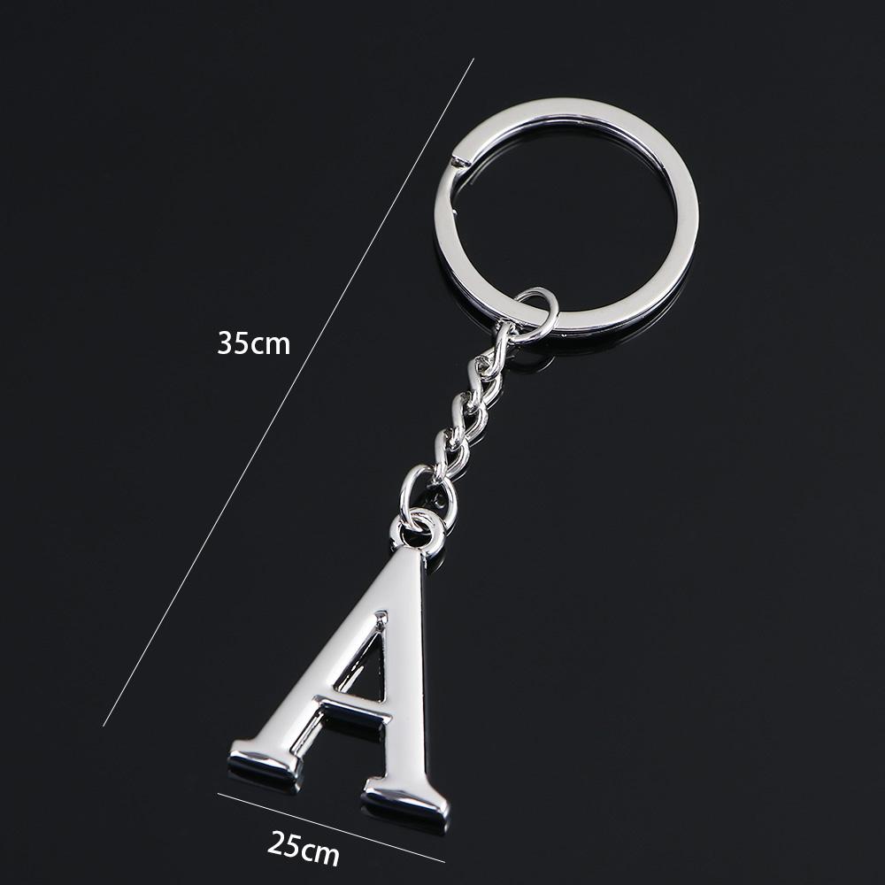 Handbag Crafts Bag Ornaments Alphabet Keychain 26 Letter Keyring Letter Key Chains Car Key Rings
