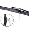 20" & 20" Car Black Windshields Front Wiper Blades Right Left Frameless Set of 2