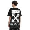 Off-White Oil Paint Splatter Arrow Print Street Fashion Light Luxury Versatile T-Shirt Unisex T-Shirt OFFTEGARC070Q