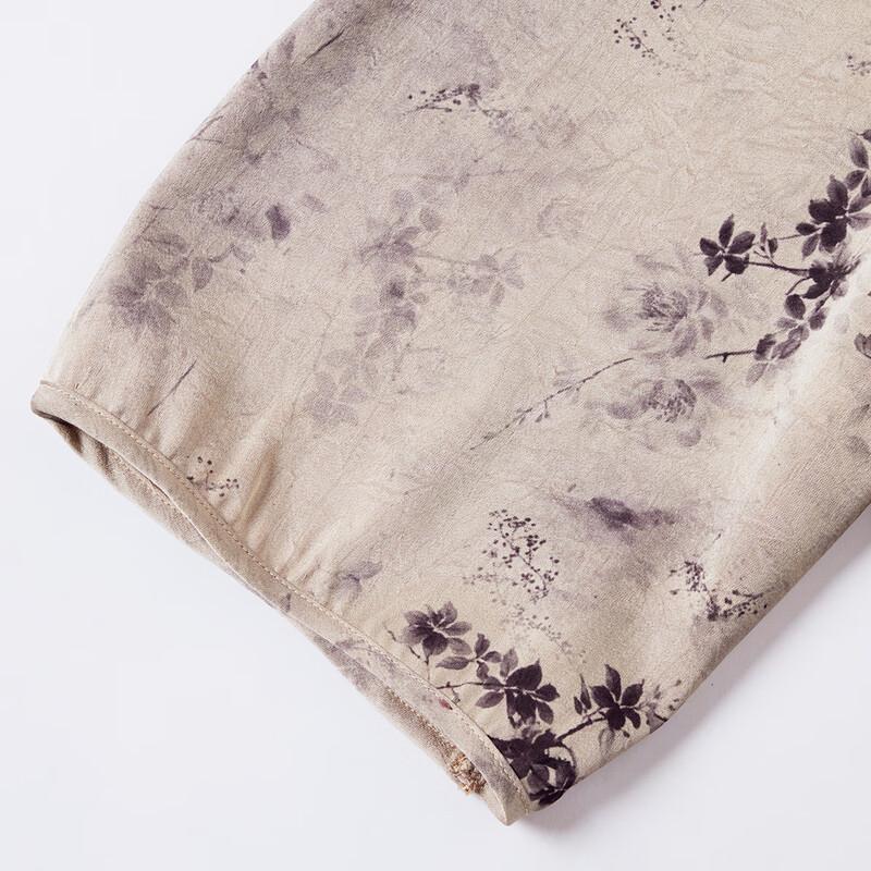 Pasite Women's Summer Floral Print Top & Pants Two-Piece Set