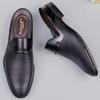 FashionHigh Quality Half Drag Casual Sandals Shoes Men Slippers Genuine Leather Mens Shoes Lazy Penny Shoes Comfortable Slip on Loafers