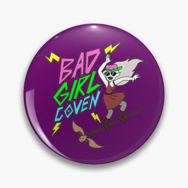

Bad Girl Coven Мягкая пуговица на воротнике с мультяшной милой брошью Декор Забавная металлическая креативная женская одежда Шляпа Подарок Мода Булавка на лацкан Любовник Ювелирный значок