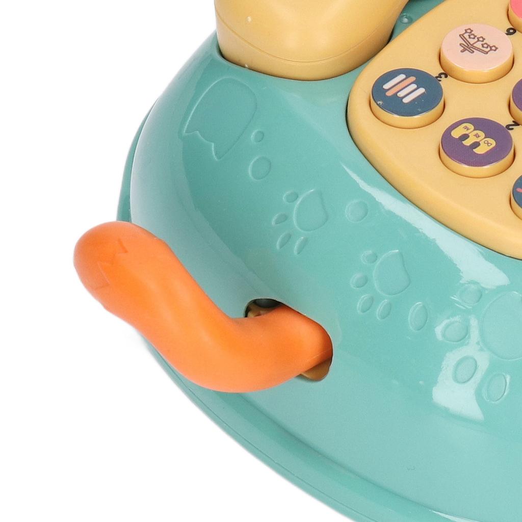 Baby Phone Toddlers Musical Toy Pretend Phone Call Toy Car Bilingual Story NaMachine Kitty Shape for Enlightment