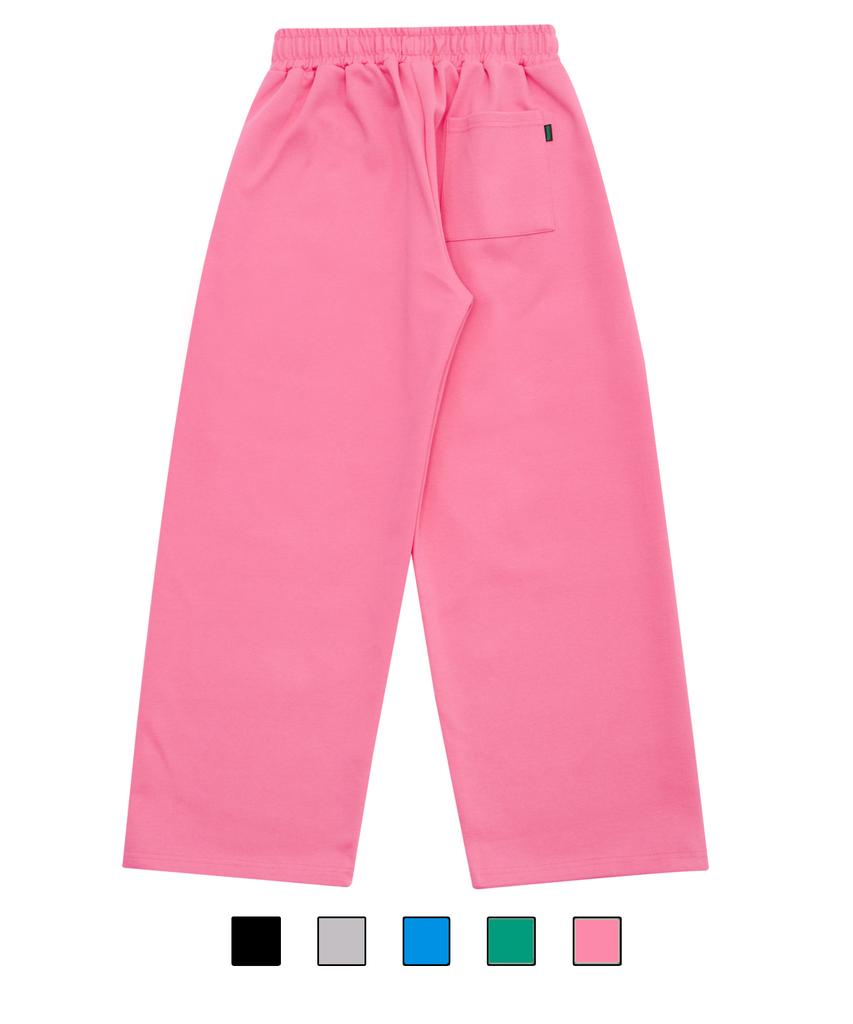 CREAM SODA LAB Tokyo Drift Wide Pants Pink Black