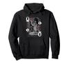 Queen of Spades Gambling Girl - Poker Design Hoodie