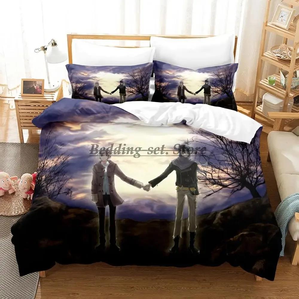 New No.6 Shion Nezumi Bedding Set Single Twin Full Queen King Size Bed Set Aldult Kid Bedroom Duvetcover Set Anime Bed Sheet