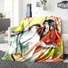 1Pc Heaven Official's Blessing Anime Print Blanket Soft Comfortable Polyester Throw Blanket Allseason Warm Coverlet Bedroom Office Outdoor Gothic Fant