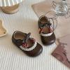 Girls' Cartoon Bowknot Shoes - Spring and Autumn New Style Shoes