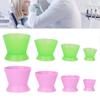 4pcs Silicone Mixing Bowls Paint Facial Mask Blending Dental Material Mixing Bowl