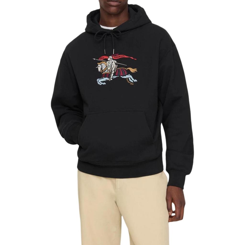 Burberry Equestrian Knight embroidered Hoodie 81151261