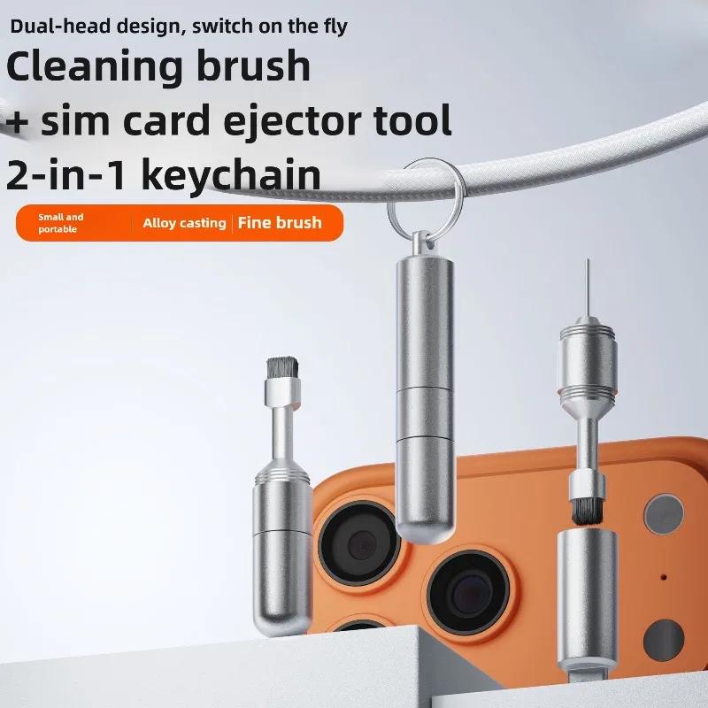 Cleaner Pen Earbuds Cleaning Brush Kit for Airpods Pro 3 2 Airpods 4 3 Eject Pin Multi-Function Tool SIM Card Tray Removal Tool