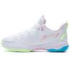 Li Ning Halberd 3 III LITE Textile, Synthetic Leather Comfortable Low top Badminton Shoes Unisex White Pink AYZS016-3