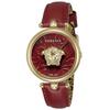 Versace Palazzo Empire Barocco Watch, Red Dial, Stainless Steel, Sapphire Crystal, Quartz Movement, 34mm, Swiss Made, VECO01520, Men's