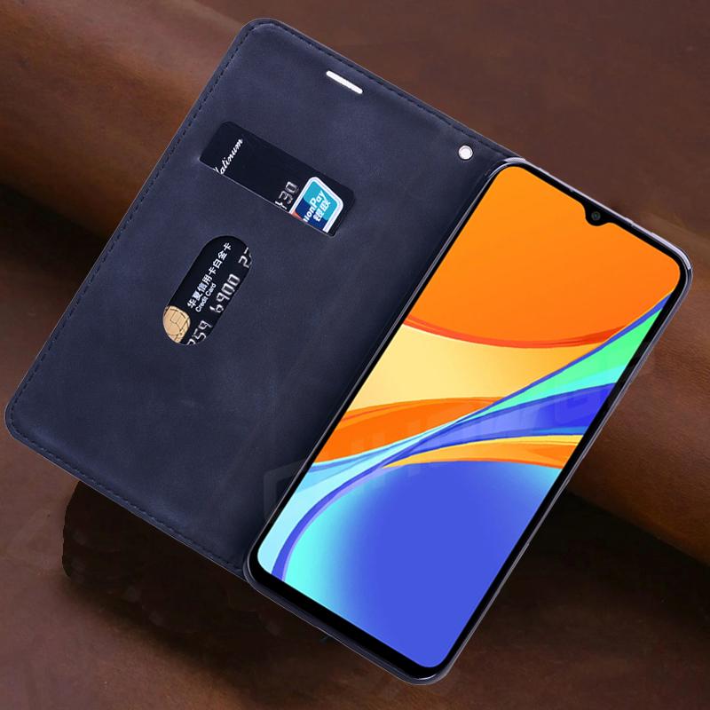 Luksus Lær Lommebok Flipbok Telefondeksel For Xiaomi Redmi Note 12 11 10 Pro 12S 11S 10S A1 10C 10A Poco M3 M4 X3 NFC X5 Pro 5G 4G Mykt Deksel