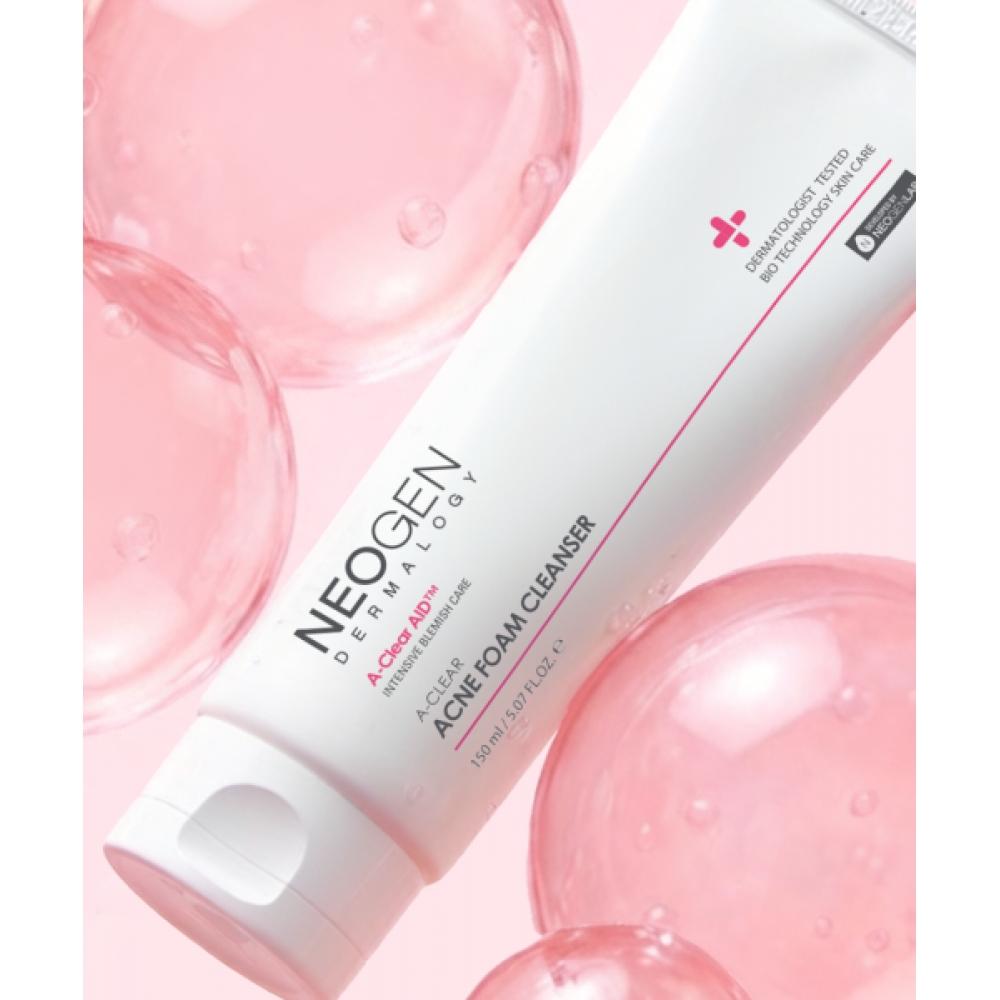 Neogen Acne Functional Ac Sos Spot Calamine Care Acne Foam Cleanser 150ml