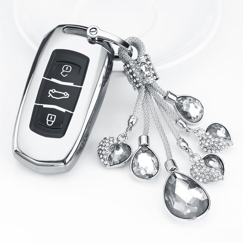 Gilt für Geely Schlüsseletui EmgrandgsBoyue New Million ModelsglSmart Borui VisionX6Autoabdeckung