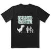 T-shirt Estiva Casual Larga Girocollo Uomo Donna Traspirante Comoda Puro Cotone con Stampa Gioco Dinosauri