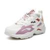 Fila Tracer Fabric Synthetic Leather Round Toe Comfortable Shock Absorbing Wear Resistant Breathable Low Top Dad Shoes Women Sneaker F12W041104FSP