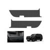 Ruiya New Toyota Land Cruiser 250 Kick Guard Dedicated Door Kick Trim Guard for Land Cruiser Large Carbon Fiber Pattern Kick Protects Door Made of