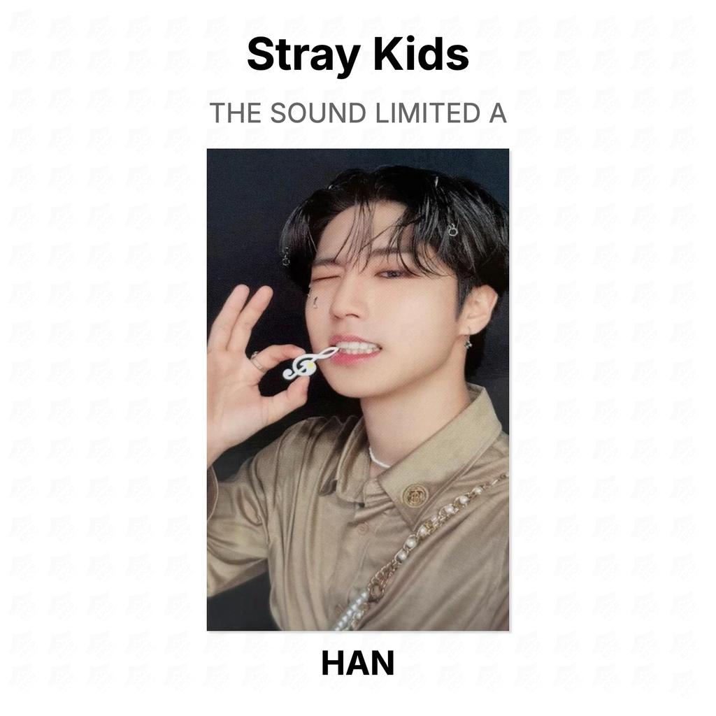 Stray Kids THE SOUND LIMITED A Official Photocard
