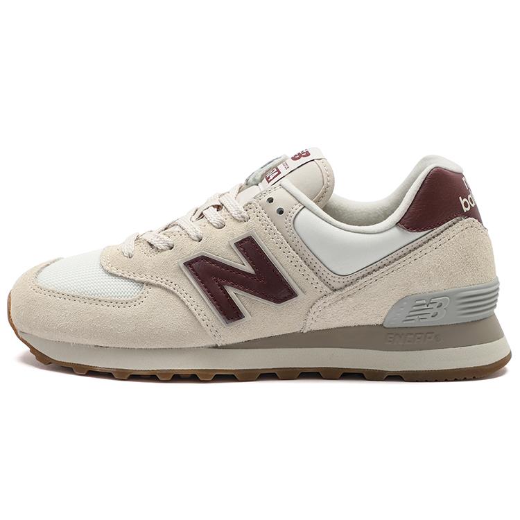 New New Balance 574 Moonbeam Burgundy Women's WL574RCF