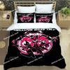 H-Helluva-Boss Cartoon Bedding Sets Exquisite Bed Supplies Set Duvet Cover Bed Comforter Set Bedding Set Luxury Birthday Gift