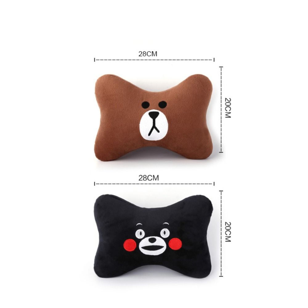 PP Baumwolle Cartoon Auto Nackenkissen Kurze Plüsch Niedliche Cartoon Auto Kopfstütze Kinder Erwachsene
