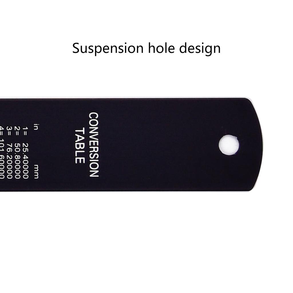 Aluminum Rulers 15/30cm Precision Measurement Tool with Clear Scale Easy To Carry for Students & Drafting Enthusiasts