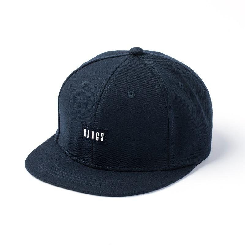 Big Size American Style Fully Enclosed Hard Top Flat Edge Baseball Cap Back Closurehip-hop Skateboard Caps