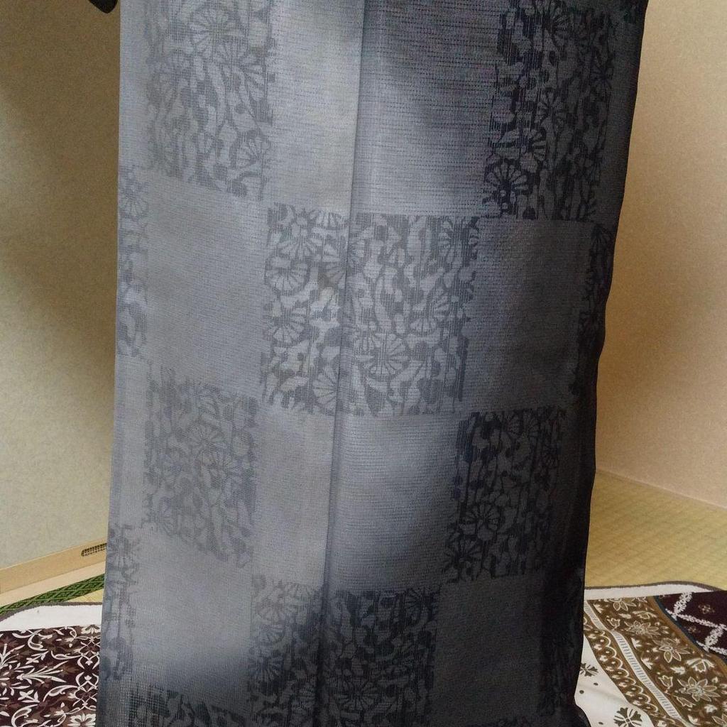 Used Japan Kimono Custom Made Unlined Kimono Sheer Lined Kimono