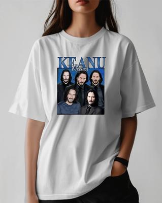 Maglietta Keanu Reeves, Regalo Merchandising Keanu Reeves, Maglietta Leggenda Film d'Azione, Maglietta Unisex