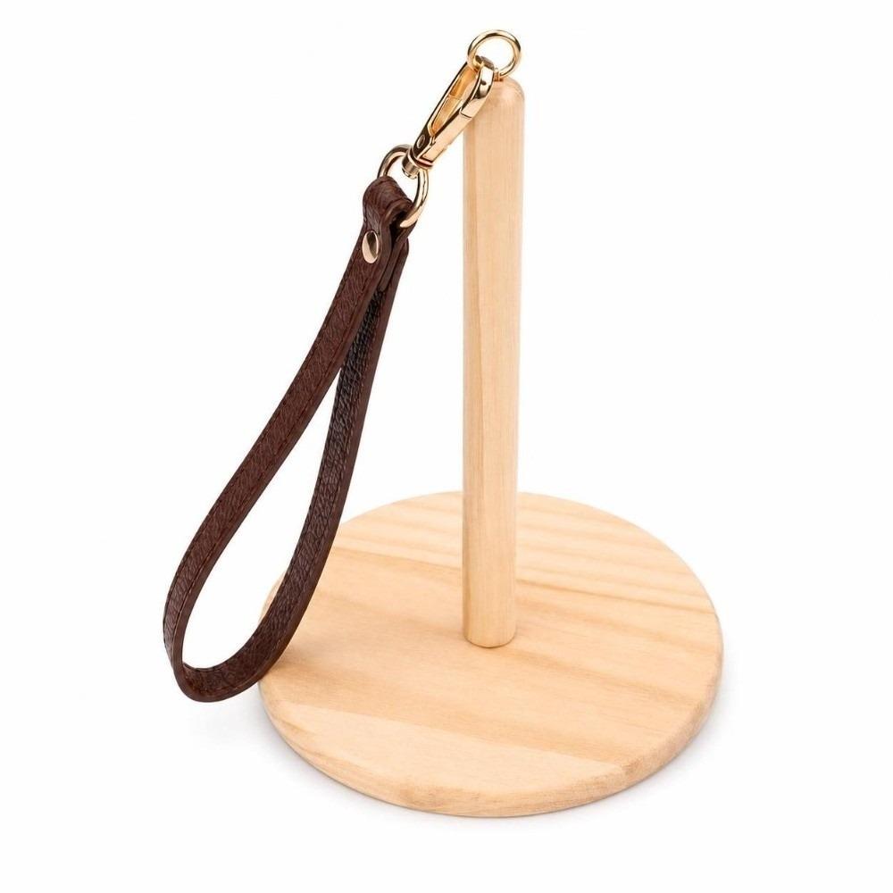 Rotatable Yarn Holder Wooden Knitting Accessories Portable Yarn Ball Winder Stand  For Knitters