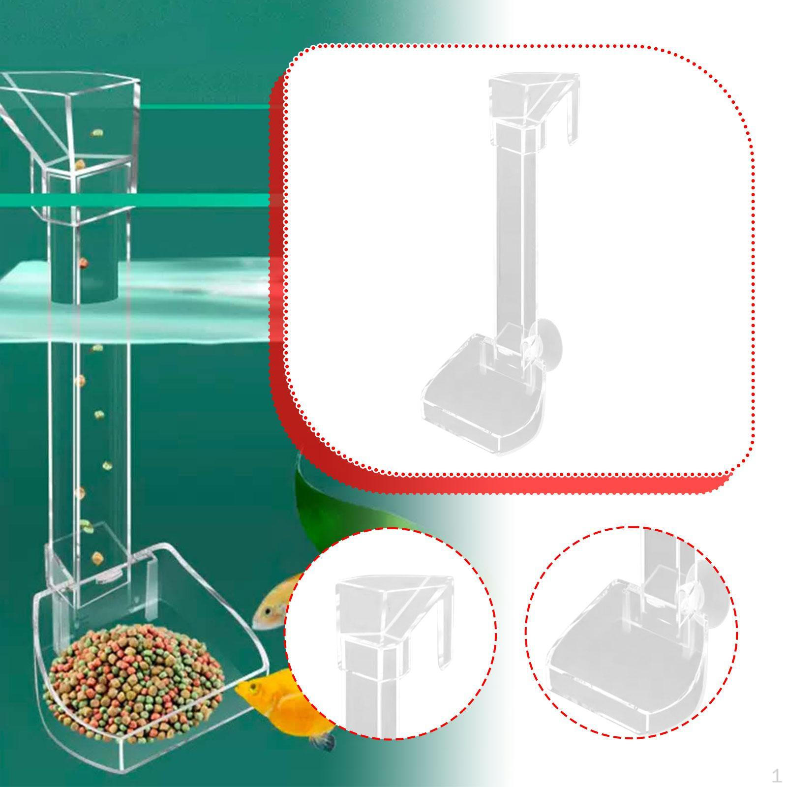 

Кормушка для аквариума, предотвращающая разбрасывание корма, компактная 21cmx8.5cmx8.7cm