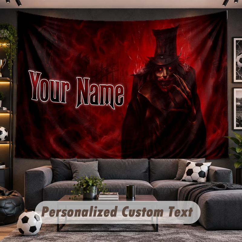 The Babadook Personalized Tapestry Support Custom Name, Wall Art Home Decoration