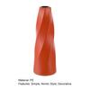 Stilvolle Blumenvase, dekorativ, klare Textur, glatte Oberfläche