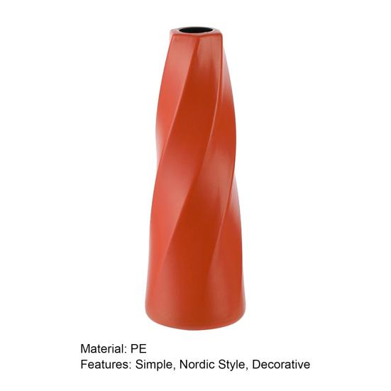 Stilvolle Blumenvase, dekorativ, klare Textur, glatte Oberfläche