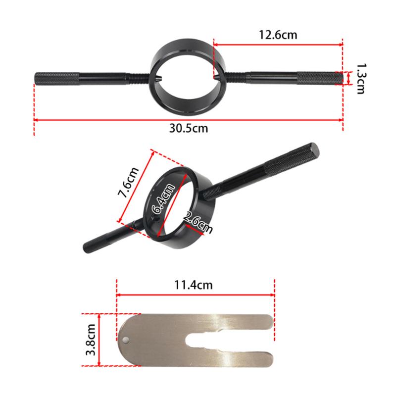 Universal Motorcycle Fork Spring Compressor Tool Kit Bicycle Moto Fork Service Tools Motorcycle Repair Parts