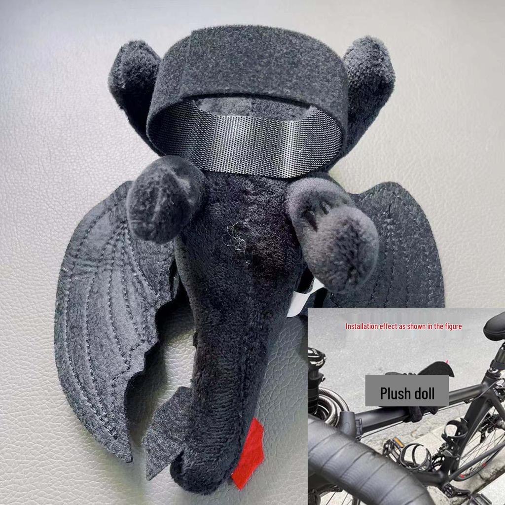 Pluszowa zabawka Bezzębny Smok - Dekoracja dachu samochodu i zawieszka na kask motocyklowy