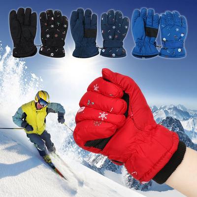 Winter Must Kinder Kinder Verdicken Warm Kinder Skihandschuhe Schnee Snowboard Langärmeliger Fäustling Winddicht Wasserdicht