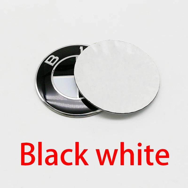 

Car Steering wheel decals Wheel hub caps Cover Motorcycles Metal emblem For BMW F07 F90 F10 F11 F18 G30 G31 E60 E61 accessories 56mm 4PCS черный белый