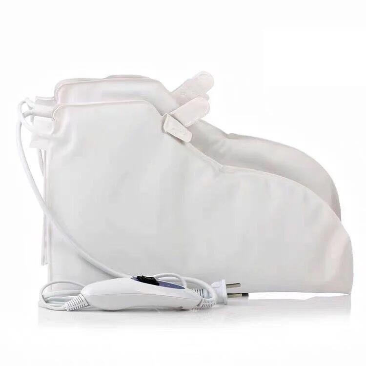 

Tourmaline/Far Infrared Therapy Electric Heated Spa Feet /hand Glove Mitt Warm Salon Vibration Massage Beauty Gloves 220V