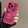 Blue and Black Stars for iPhone16ProMax Mobile Phone Case 14 Apple 13 Matte 12/15 Premium 11 Factory