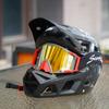 Scorpio mountain bike bike full helmet cycling helmet off-road forest locomotive children men and women DH downhill light gallop