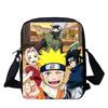 Cartoon Adjustable Straps NARUTO Shoulder Bags Light Weight Crossbody Bags For Boys & Girls Age 6-10, Secure Zipper Closure.