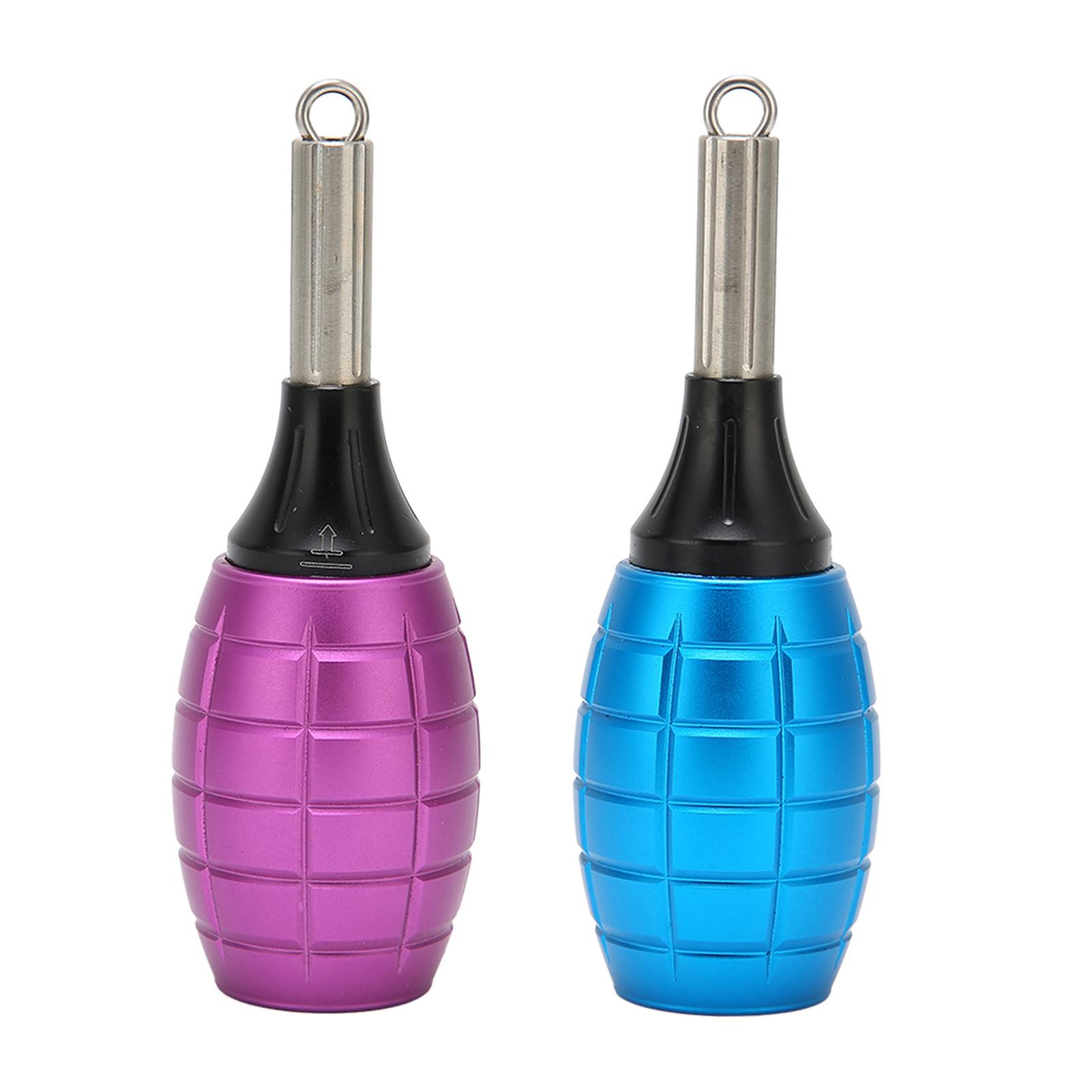 

Рукоятка картриджа для татуировок 3,1 см / 1,2 дюйма Диаметр ручки Вращающийся чешуйчатый гальванический алюминиевый сплав Tatt