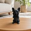 3D Printed French Bulldog Figurine Screaming Dog Decorative Sculpture Puppy Statue for Car