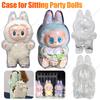 For LABUBU Clear Macaron Case Dust Case Popmart Bubble Mart Аксесуари для ляльок Аксесуари для ляльок Різдвяні та новорічні подарунки