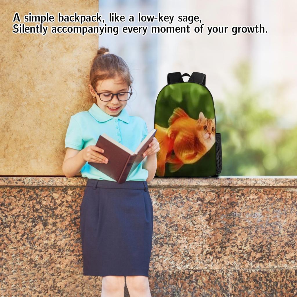 Student Backpack 3D Digital Printing Backpack